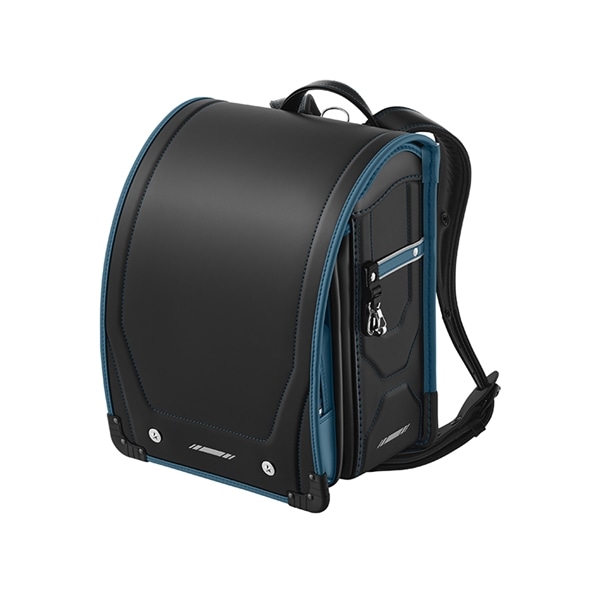 ブラックｘアッシュブルー