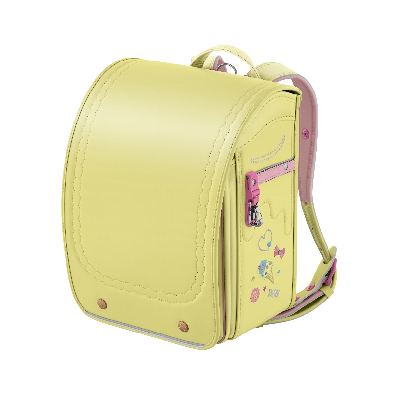 シャーベットイエローｘベビーピンク