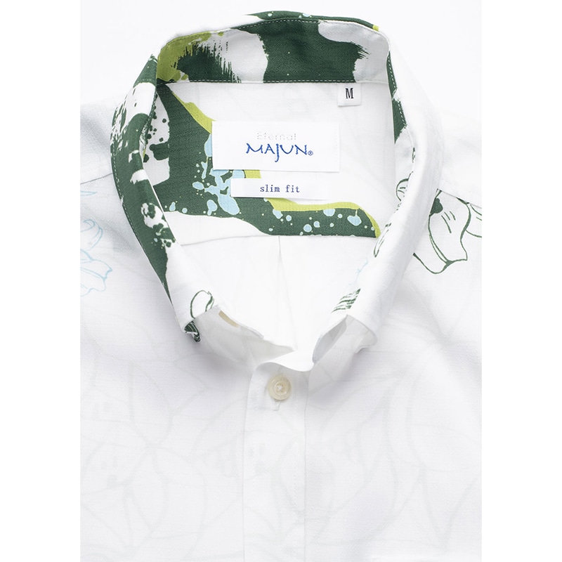 ホワイト/グリーン