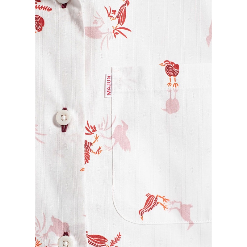 ホワイト/レッド