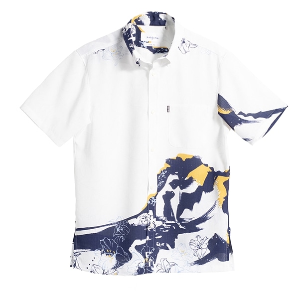 ホワイト/ネイビー