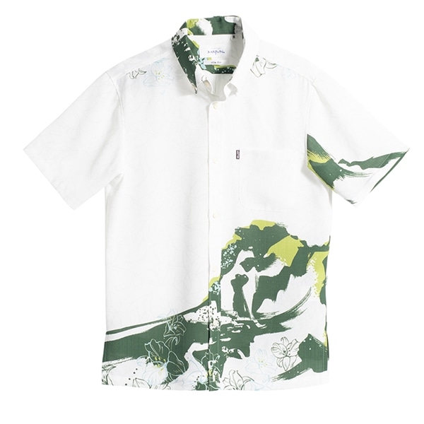 ホワイト/グリーン