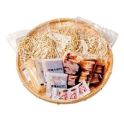 【 4549 】 与那原そば生麺三枚肉3食セット (お届け先が 沖縄県内離島・沖縄県外 ) 産地直送 【 三倉食品 】