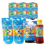 【 3398 】 マルキン海産もずくづくしセット (お届け先が 沖縄県内離島・沖縄県外 ) 産地直送 【 （株）マルキン海産 】