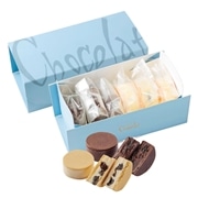 【 4554 】 伊江ラムレーズンサンドセット (お届け先が 沖縄県内離島・沖縄県外 ) 産地直送 【 デザートラボ・ショコラ 】