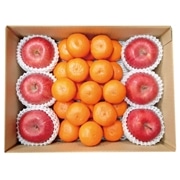 【 1084 】 和歌山産　有田みかん　青森産さんふじ (お届け先が 全国一律 ) 産地直送 【 マルマン 】