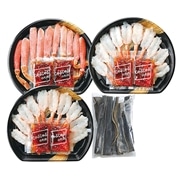 【 3352 】 かにとえびのしゃぶしゃぶセット (お届け先が 全国一律 ) 産地直送 【 上山水産（株） 】