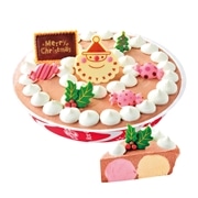 【 4532 】 12フレーバーハッピーアイスケーキ(チョコベース) (お届け先が 沖縄本島内・沖縄県内離島 ) 産地直送 【 ブルーシール 】