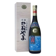 【 9513 】 山川酒造 かねやま２０年古酒　４３度 (お届け先が 沖縄県内離島・沖縄県外 ) 産地直送