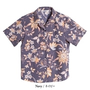 【送料無料】ブライトリーサラサ柄かりゆしウェア FEL43163H L