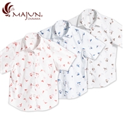 【送料無料】クイナシルエット かりゆしウェア GEL23023R L