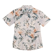 【送料無料】ストレチア柄 かりゆしウェアP-SAEM1126 Kr24 L