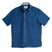 【送料無料】首里城全景図 かりゆしウェア GEM02013H