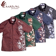 【送料無料】クロトンコイル かりゆしウェア GEM08013H