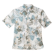 【送料無料】テッポウユリリーフ柄 かりゆしウェアOK1856