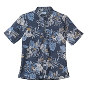 【送料無料】テッポウユリリーフ柄 かりゆしウェアOK1856