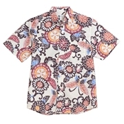 【送料無料】ゴーヤビンガタ柄 かりゆしウェア M280