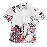 【送料無料】イジュプッチ柄 形態安定 かりゆしウェアP1026-04