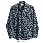 【送料無料】ジャングルプローラー　Ｌ／Ｓ柄 長袖かりゆしウェアFEM23019S