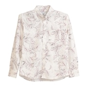 【送料無料】形態安定 刺繍フラワー柄 かりゆしウェアP1025-30