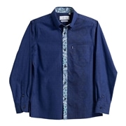 【送料無料】プリズムアイリス Ｌ／Ｓ かりゆしウェア GEM22019S