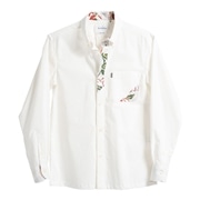 【送料無料】フォレストサーファービズ Ｌ／Ｓ かりゆしウェア GEM28019S