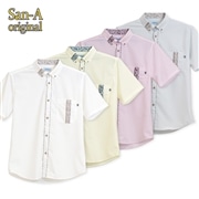 【送料無料】衿はみ出し柄 かりゆしウェア  P-SAT1809