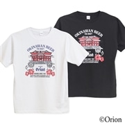 【送料込み】 うちなーＴシャツ 【紳士オリオン半袖Ｔシャツ　首里城柄】 68676