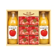 □【 9066 】◇ ドウシシャ 青森県産りんごジュース＆果肉ゼリーギフト