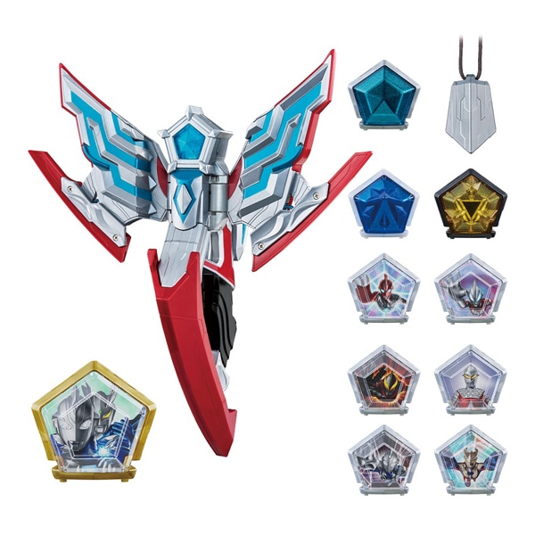 変身アイテム　ＤＸオメガスラッガー最強なりきりセット【Xmas25】