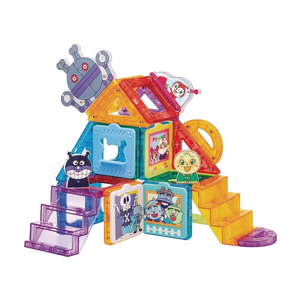 アンパンマン　マグパネル　パチッと知育！たっぷり遊べるＤＸセット【Xmas25】