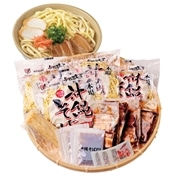 【 4500 】 与那原そば4食セット (お届け先が 沖縄本島内 ) 産地直送 【 三倉食品 】