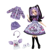 クールなクロミ　リカちゃんＤＸ　カジュアル＆パープルワンピースセット【Xmas25】