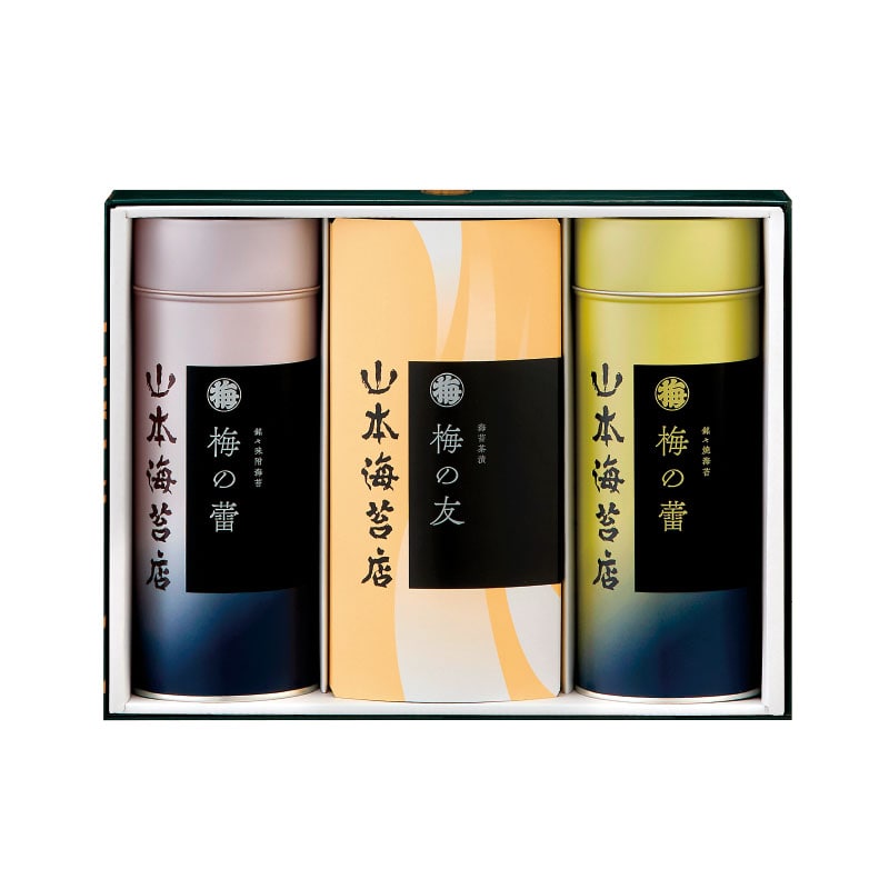□【 9091 】◇ 山本海苔店 「梅の蕾」海苔・茶漬け詰合【沖縄本島内配送限定 送料無料 】