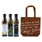 □【 9405 】◇ 成城石井 こだわりオイルセットオリジナルバッグ付き　オイル3本・バッグ付き【沖縄本島内配送限定 送料無料 】