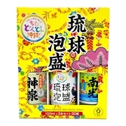 泡盛30度300ml　沖縄県酒造共同組合泡盛３本セット