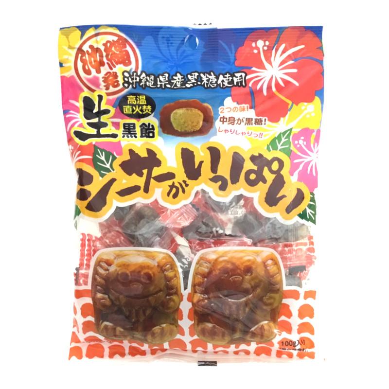 オキコ　生黒飴シーサーがいっぱい