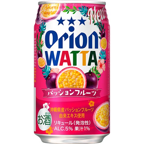 オリオン　WATTAパッションフルーツ 350ML