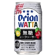 ALC.7% オリオン WATTA 無糖シークヮーサー 350ML