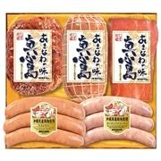 【 2103 】 おきなわ真心島ハムギフト5本セット　SA-5 (お届け先が 沖縄本島内 ) 産地直送 【 オキハム 】