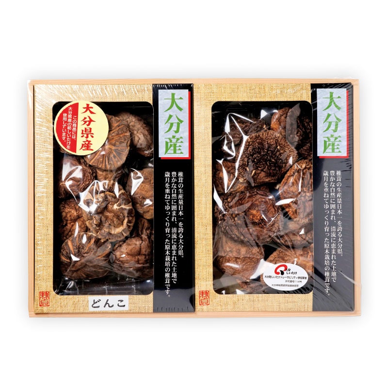 □【 9080 】◇ かねさだ 大分産椎茸詰合せギフト【沖縄本島内配送限定 送料無料 】