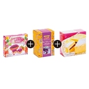 【 5205 】 紅いも生タルト６個入+紅いもロール+紅いもフロマージュセット (お届け先が 沖縄県内離島・沖縄県外 ) 産地直送 【 御菓子御殿 】