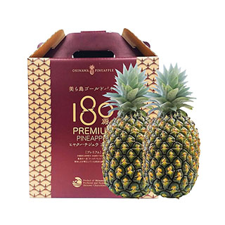 美ら島ゴールドパインプレミアムギフトセット（2玉）