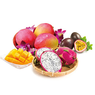 マンゴー・パッションフルーツ・ドラゴンフルーツセット