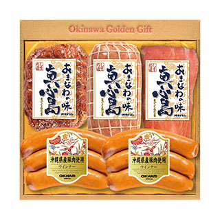 オキハム おきなわ真心島ハムギフト5本セット