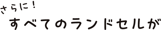 さらに！すべてのランドセルが